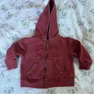 Y2K Baby Guess Full Zip Sweater 18M